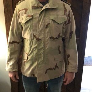 Cold Weather Camo Coat